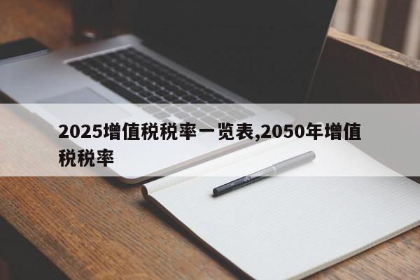 2025增值税税率一览表,2050年增值税税率